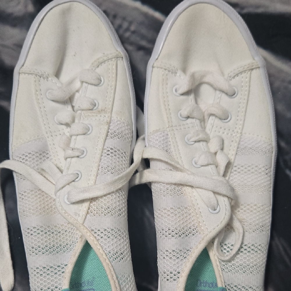 Keds Off-White Canvas Sneakers
